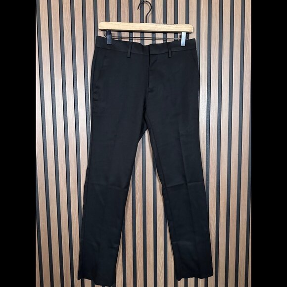 Kenneth Cole Reaction Dress Pants 29 x 30 Mens Black Skinny Fit Fabric Stretch